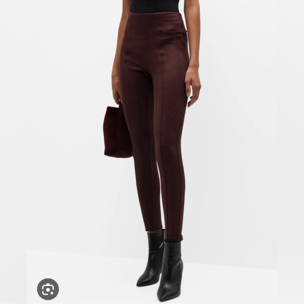 SPANX FAUX SUEDE LEGGINGS SIZE XL NWT